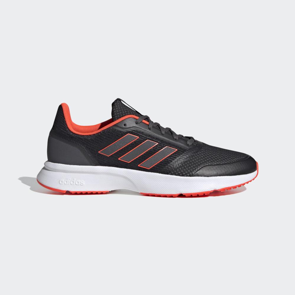 Adidasi Alergare Adidas Nova Flow Barbati Romania - Negrii/Rosii/Gri EH1855
